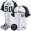 Los Angeles Dodgers 2025 Gothic NL Champions Jersey - All Stitched