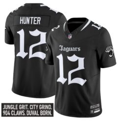 Men's Jacksonville Jaguars 'Gothic Duvall Shadows Edition' Vapor Jersey - All Stitched