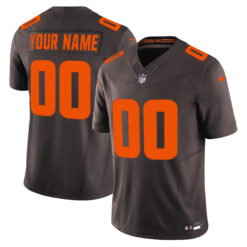 Cleveland Browns 'Alpha Dawg Edition' Vapor Limited Custom Jersey - All Stitched