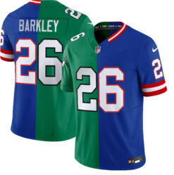Saquon Barkley Split Vapor Limited Jersey - All Stitched