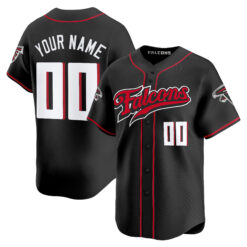 Atlanta Falcons 2025 Vapor Limited Baseball Custom Jersey - All Stitched