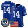 Men's Seattle Seahawks "United States 250th Anniversary Patch" Vapor Limited Jersey - All Stitched