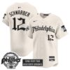 Men's Phillies 'Retro Newspaper Edition' Vapor Premier Limited Jersey - All Stitched