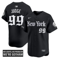 Men's New York Yankees 'Gothic Legacy Edition' Vapor Premier Limited Jersey - All Stitched