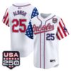 Men's Baltimore Orioles "America 250 Edition" Vapor Premier Limited Jersey - All Stitched