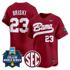 Men's Size - Alabama Softball 2026 World Series (WCWS) Vapor Premier Limited Jersey - All Stitched